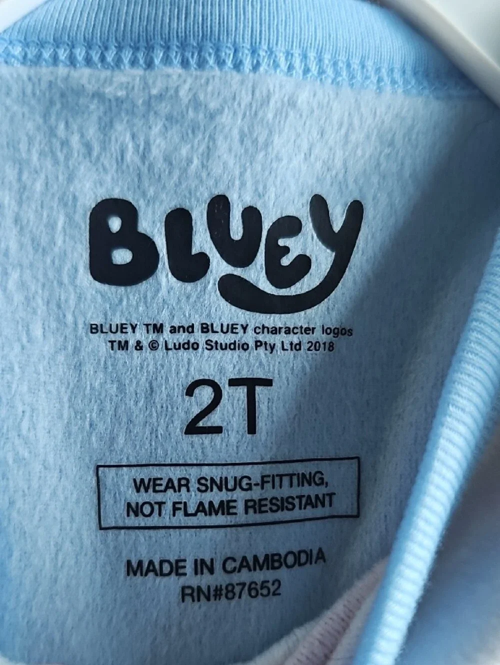 NWT BLUEY Holiday Christmas 'Merry Everything' Pajama Set 2t Boy Girl Toddler